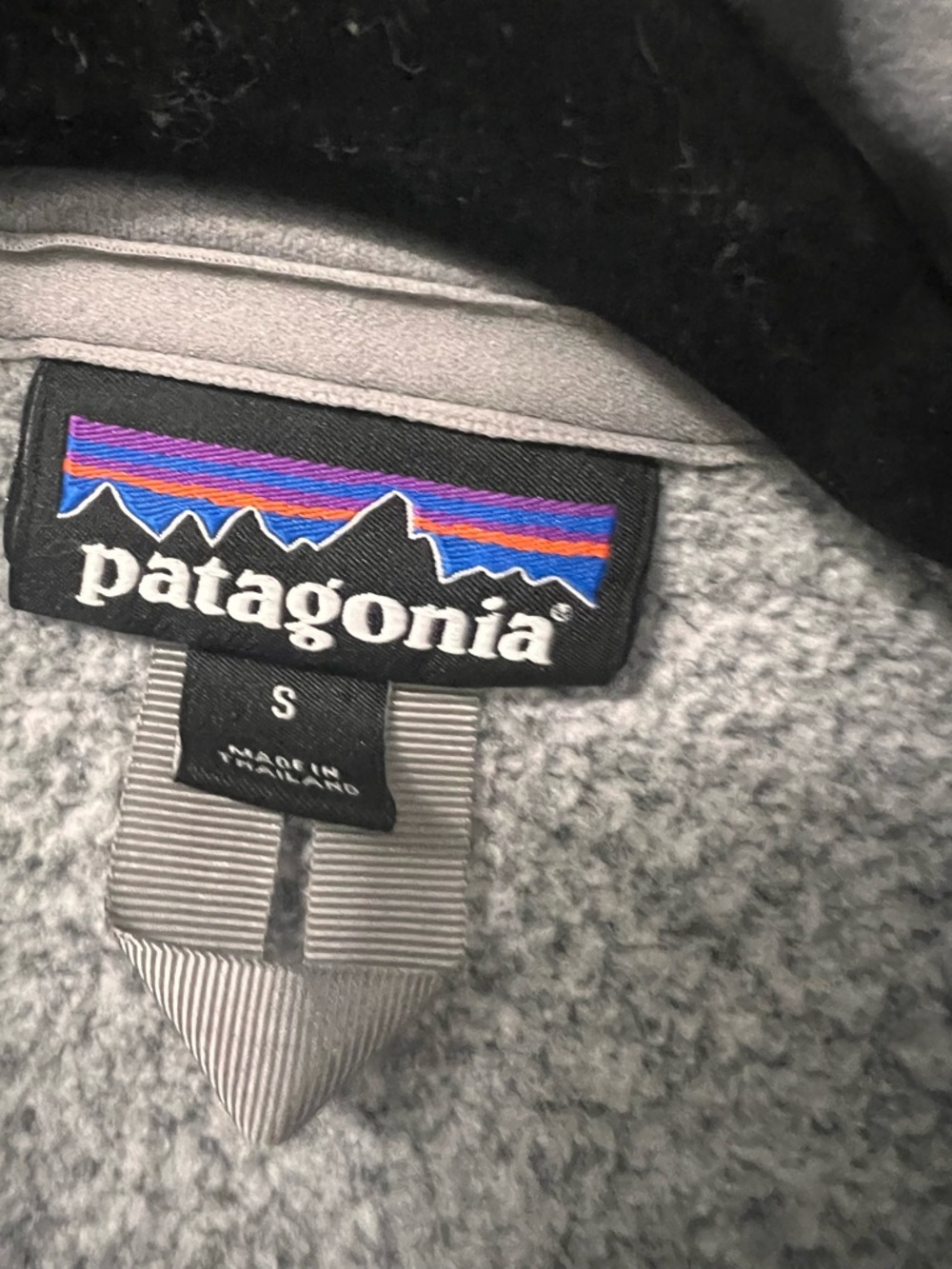 Patagonia Better Sweater 1/4 Zip Pullover Gray Women’s Small - Picture 5 of 9